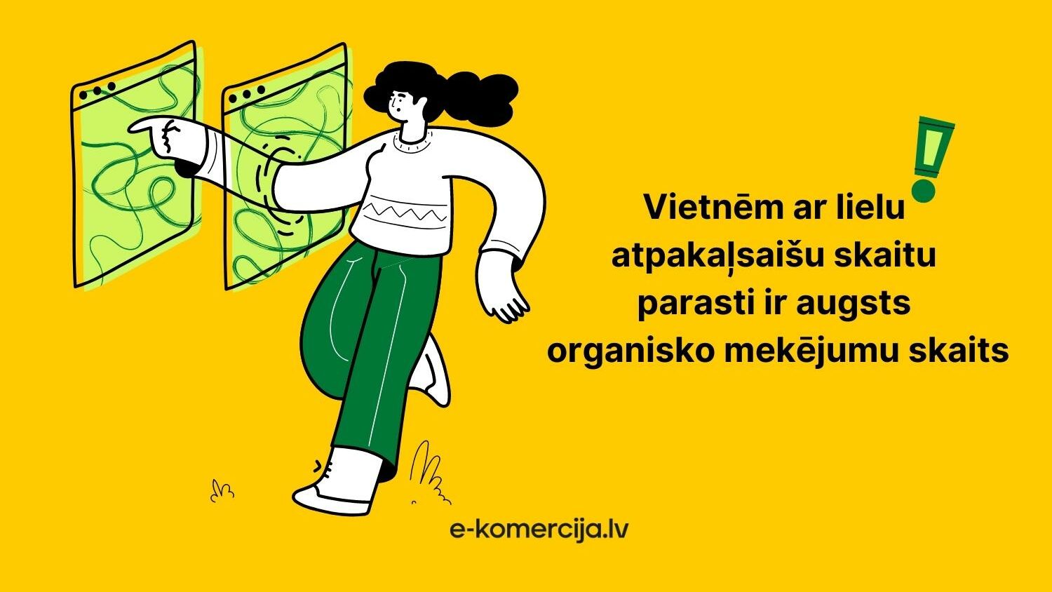 Tu vari saasniegt lielu organizsko meklējumu skaitu, ja ievies savā mājaslapā atpakaļsaites.