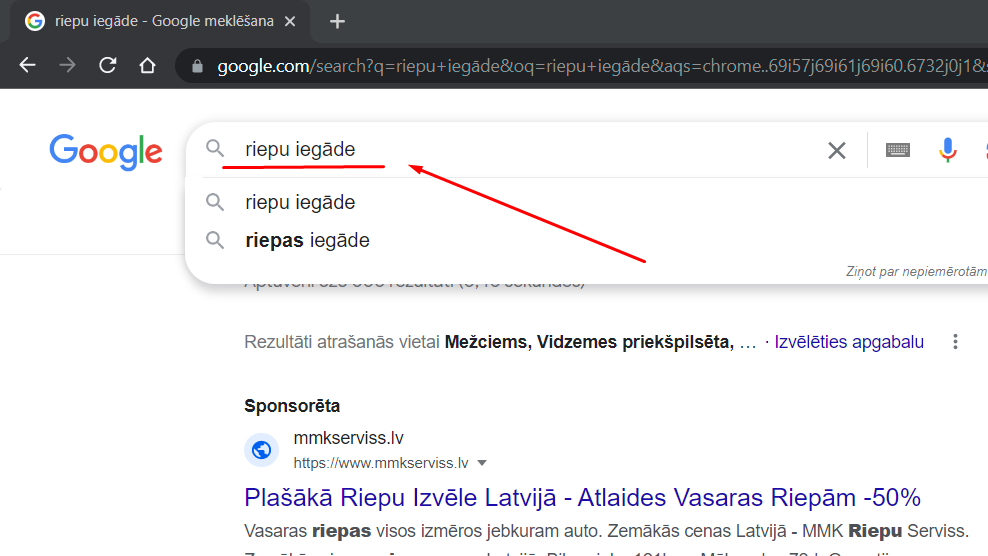 Atslēgvārdi ir vārdi un frāzes, ko cilvēki izmanto, lai meklētu informāciju tiešsaistē.